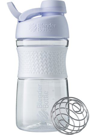 Blender Bottle SportMixer Tritan Twist Cap 591мл Full Color White [белый]