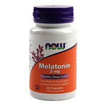 NOW Melatonin 3 mg (60 вег. капс.)