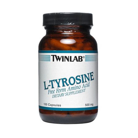 Twinlab L - Tyrosine Caps 500 mg (100 капс)