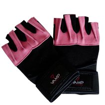 VAMP Перчатки 540 (цвет - чёрный с розовым)