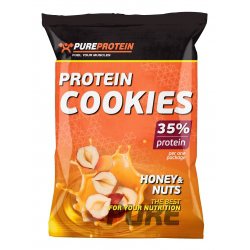 Pure Protein Печенье высокобелковое (80 гр) орехи и мед