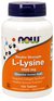 NOW Foods L - Lysine 1000 mg (100 таблеток) аминокислота Л - лизин