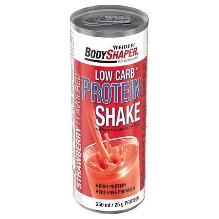 Weider Low Carb Shake (250 мл) клубника