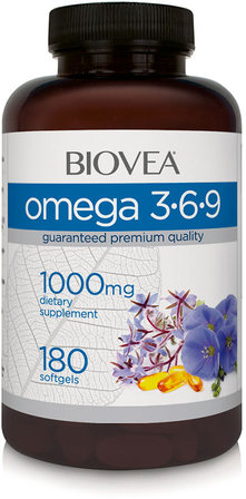 BIOVEA Omega 3-6-9 (180 капс)