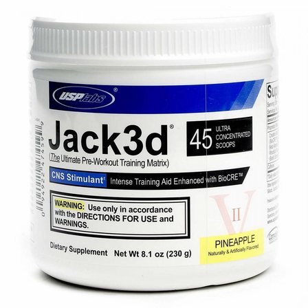 USP Labs Jack 3D (250 гр)