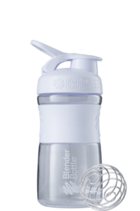 Blender Bottle SportMixer (591 мл) цвет - белый