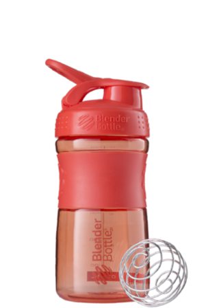 Blender Bottle SportMixer (591 мл) цвет - кораловый
