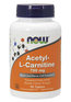 NOW Foods Acetyl L - Carnitine 750 mg (90 таблеток) аминокислота Л - Карнитин