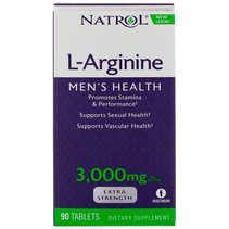 Natrol L-Arginine 3000 mg (90 таб)