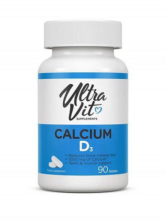 UltraVit Calcium + D3 (90 таб)