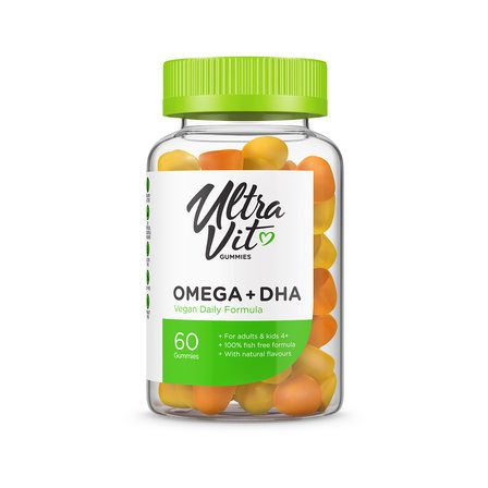 UltraVit Omega + DHA (60 жевательных мармеладок)