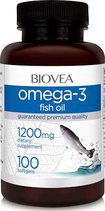 BIOVEA Omega-3 Fish Oil 1200 mg (100 капс)