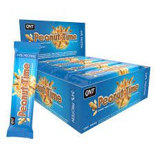 QNT Коробка протеиновых батончиков Peanut Time (12 шт по 60 гр) арахис - карамель
