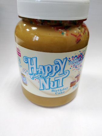Арахисовая паста Happy Nut "ПРАЗДНИЧНЫЙ ТОРТ" (330 гр)