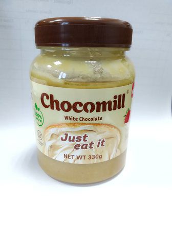 Белая шоколадная паста Chocomill (330 гр)