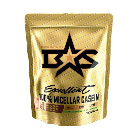 BinaSport 100% Micellar Casein 1000 гр (вишня)
