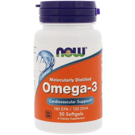 NOW Omega 3 (30 гел. капс.)