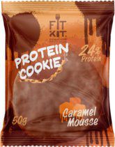 Fit Kit Protein chocolate сookie (50 г) Карамельный мусс
