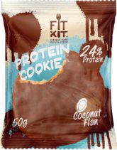 Fit Kit Protein chocolate сookie (50 г) Кокосовый флан
