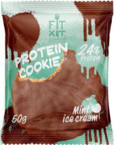 Fit Kit Protein chocolate сookie (50 г) Мятное мороженое