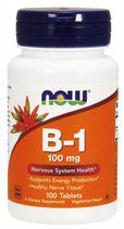 NOW B-1 100 mg (100 таб)