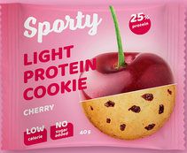 Печенье Sporty Protein Light (40 г) Вишня