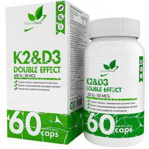 NaturalSupp Vitamin D3 + K2 400 IU/60 мкг (60 капс.)
