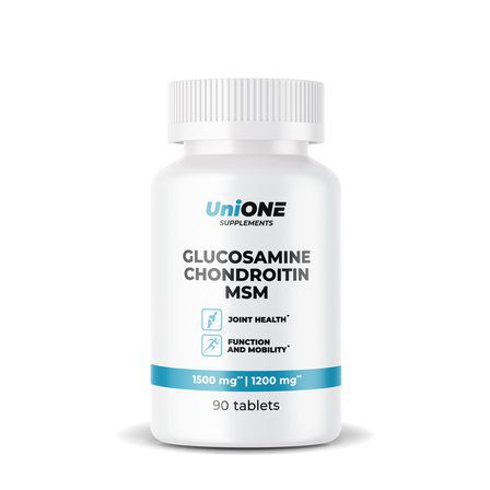 UniONE Glucosamine Chondroitin MSM (90 капс)
