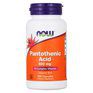 NOW Foods Pantothenic Acid 500 mg (100 веганских капсул) пантотеновая кислота