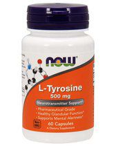 NOW L-Tyrosine 500 mg (120 капс)
