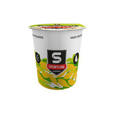 SportLine Protein Oats 80 г (Черничный бисквит) каша овсяная