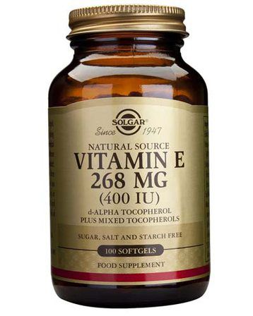Solgar Vitamin E 400 IU (100 капс)