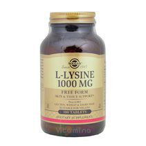 Solgar L-Lysine 1000 mg (100 капс)