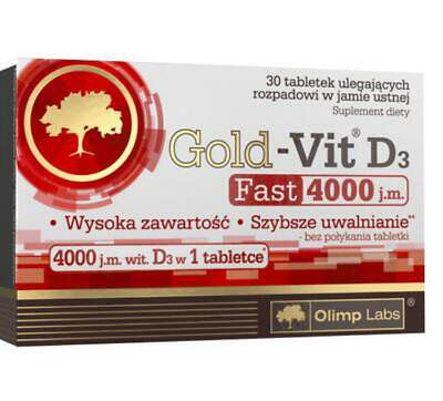 Olimp Gold-Vit D3 Fast 4000 IU (30 таб.)