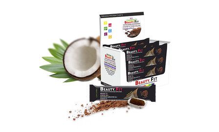 Beauty Fit Low Carbs Кокосовое пирожное с протеином (66 г) Трюфель