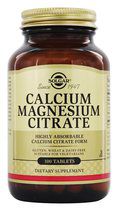 Solgar Calcium Magnesium Citrate 200 mg/100 mg (100 таб.)