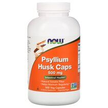 NOW Psyllium Husk 500 mg (200 капс)