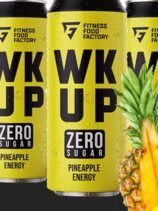 FITNESS FOOD FACTORY тонизирующий газированный напиток WKUP (500 мл) ананас