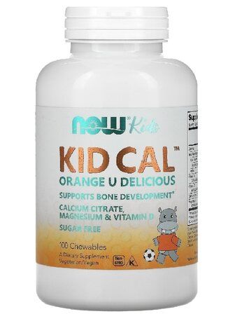 NOW KID-CAL Chewable (100 паст.)
