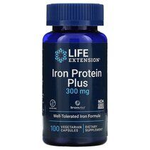 Life Extension Iron Protein Plus 300 мг (100 капс)