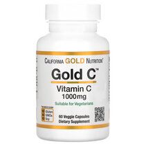 California Gold Nutrition Gold C 1000 мг (60 вег капс)