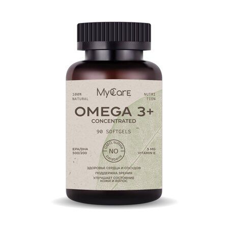 My Care Omega-3 Concentrated 75% (90 капс)
