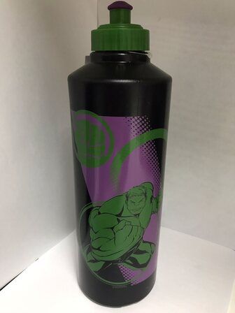 IRONTRUE бутылка для питья 1200мл. Marvel-Hulk (черный)