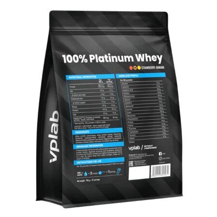 VP Lab 100% Platinum Whey (750 гр)