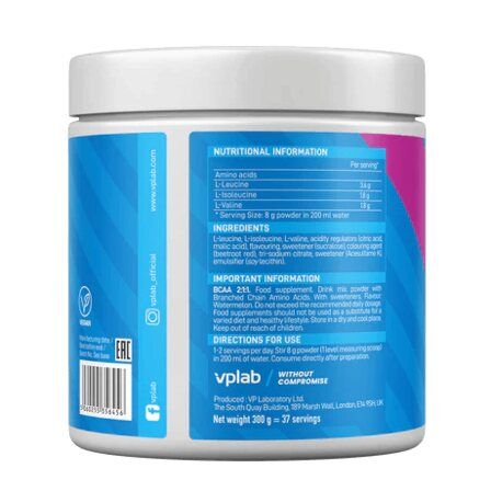 VP Lab BCAA 2:1:1 (300 гр)