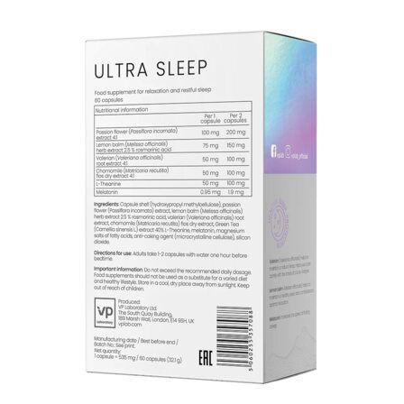 VP Lab Ultra Sleep (60 капс)