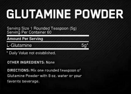 Optimum Nutrition Glutamine Powder (150 гр)