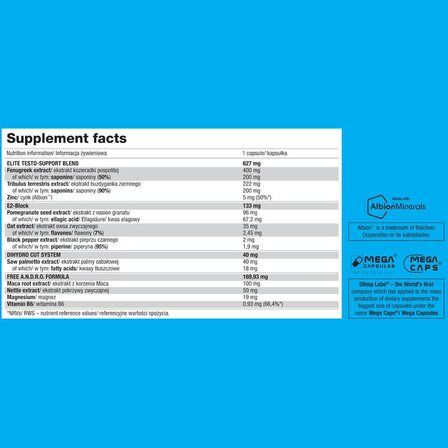 Olimp T-100 Hardcore Mega Caps (120 капс)