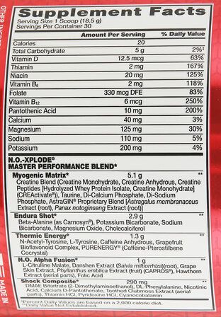 BSN NO - Xplode 3.3 (555 гр)