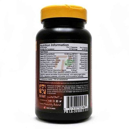 Mutant ZM8+ (90 капс)